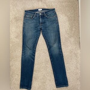 Buck Mason Men's Slim Jeans in Dark Blue